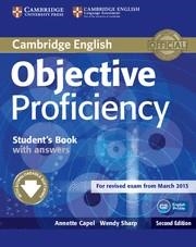 OBJECTIVE PROFICIENCY STUDENT’S BOOK WITH ANSWERS WITH | 9781107646377 | Llibreria La Gralla | Librería online de Granollers