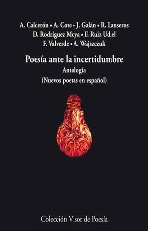 POESIA ANTE LA INCERTIDUMBRE | 9788498957853 | VV. AA | Llibreria La Gralla | Llibreria online de Granollers