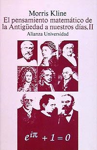 PENSAMIENTO MATEMATICO DE LA ANTIGÜEDAD A NUESTRO | 9788420627243 | Kline, Morris | Llibreria La Gralla | Librería online de Granollers