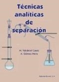 TECNICAS ANALITICAS DE SEPARACION | 9788429179842 | VALCARCEL-GOMEZ | Llibreria La Gralla | Librería online de Granollers