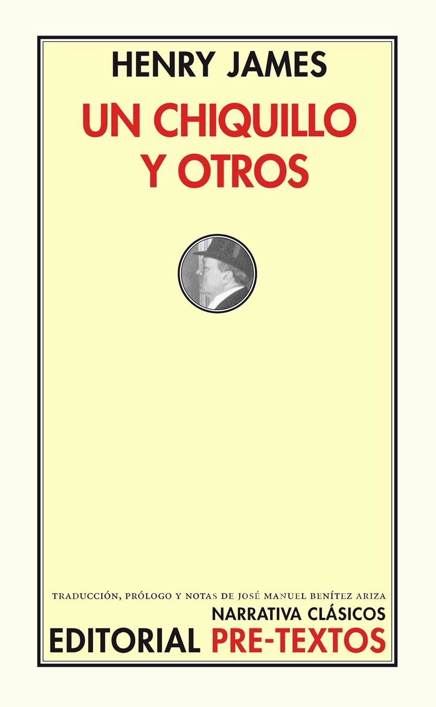 CHIQUILLO Y OTROS, UN  NC-10 | 9788481913316 | JAMES, HENRY | Llibreria La Gralla | Llibreria online de Granollers