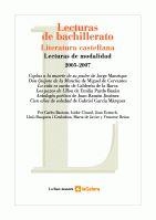 LECTURAS DE BACHILLERATO LITERATURA CASTELLANA 2005-2007 | 9788424624590 | DIVERSOS AUTORS | Llibreria La Gralla | Librería online de Granollers