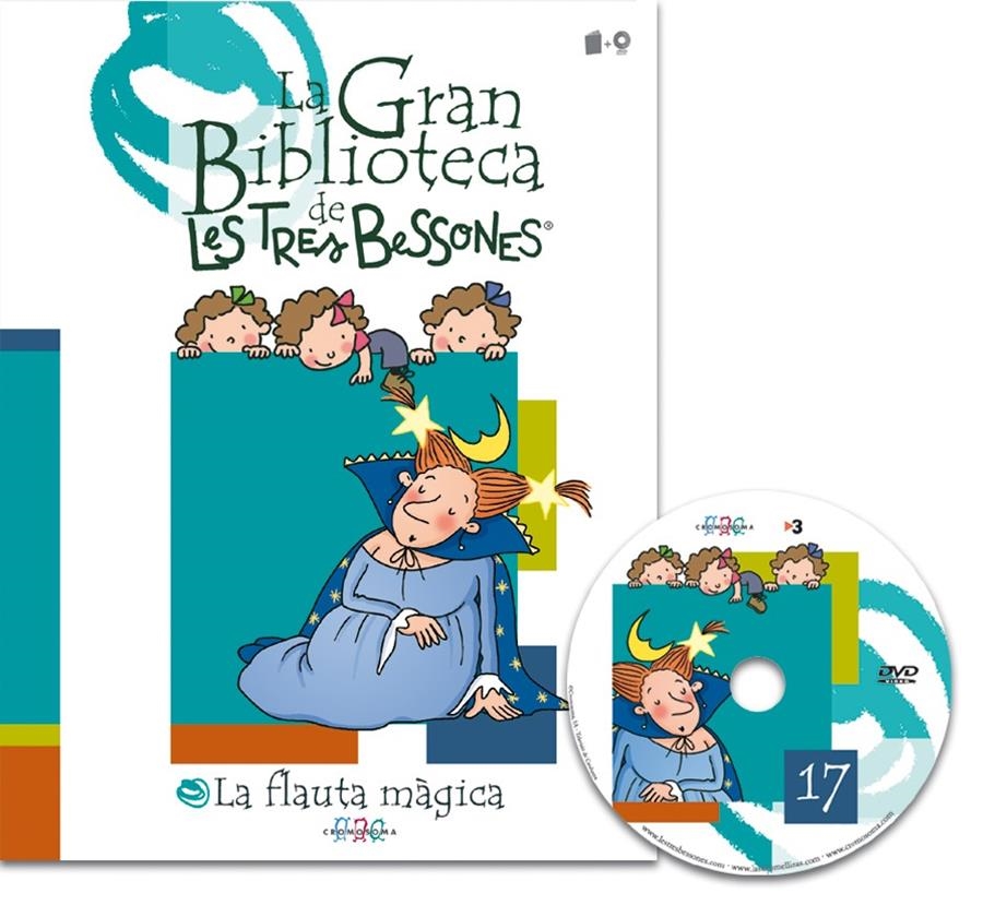 GRAN BIBLIOTECA DE LES TRES BESSONES. LA FLAUTA MAGICA +DVD | 9788495727503 | CAPDEVILA, ROSER/Y OTROS | Llibreria La Gralla | Librería online de Granollers
