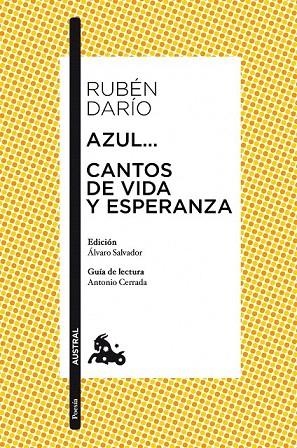 AZUL... / CANTOS DE VIDA Y ESPERANZA (AUSTRAL) | 9788467039016 | DARÍO, RUBEN | Llibreria La Gralla | Librería online de Granollers