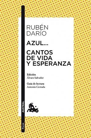 AZUL... / CANTOS DE VIDA Y ESPERANZA (AUSTRAL) | 9788467039016 | DARÍO, RUBEN | Llibreria La Gralla | Llibreria online de Granollers