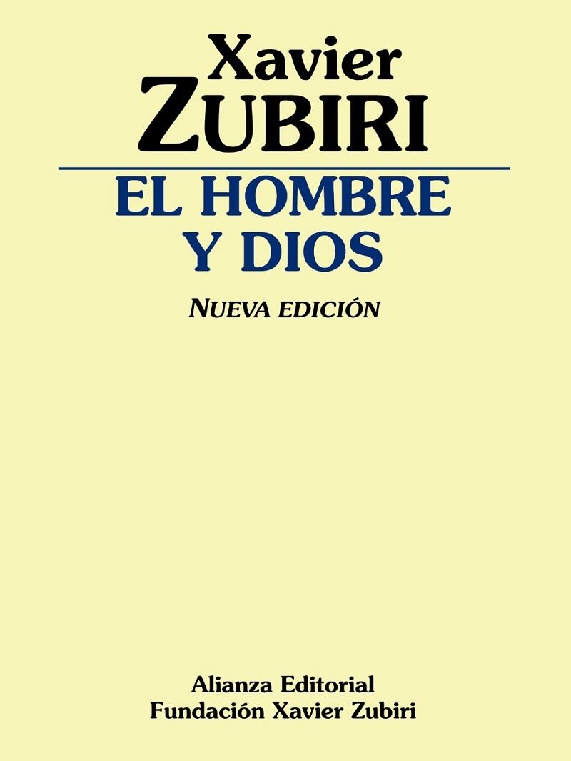 HOMBRE Y DIOS, EL  | 9788420609515 | ZUBIRI, XAVIER | Llibreria La Gralla | Librería online de Granollers
