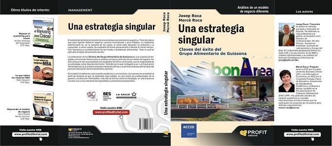 ESTRATEGIA SINGULAR, UNA | 9788496998537 | ROCA,JOSEP; ROCA,MERCE | Llibreria La Gralla | Librería online de Granollers