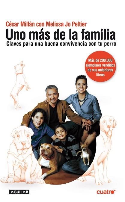 MAS DE LA FAMILIA, UNO. CLAVES PARA UNA BUENA CONVIVENCIA CON TU PERRO | 9788403100831 | MILLÁN, CÉSAR; PELTIER, MELISSA JO | Llibreria La Gralla | Llibreria online de Granollers