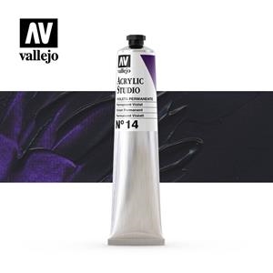 ACRÍLIC STUDIO VALLEJO 58ML 14- VIOLETA PERMANENT | 8429551210140 | 21014 | Llibreria La Gralla | Librería online de Granollers