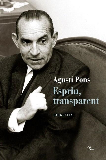 ESPRIU TRANSPARENT | 9788475883434 | PONS, AGUSTI | Llibreria La Gralla | Librería online de Granollers