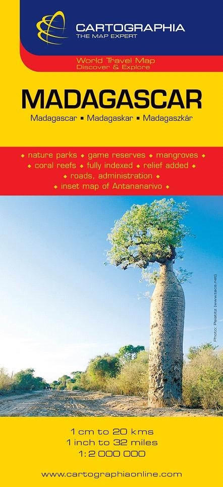 MADAGASCAR MAPA CARTOGRAPHIA 2012 | 9789633529645 | VARIOS AUTORES | Llibreria La Gralla | Librería online de Granollers