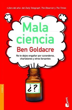 MALA CIENCIA (BOOKET CIENCIA 3275) | 9788408003779 | GOLDACRE, BEN  | Llibreria La Gralla | Llibreria online de Granollers