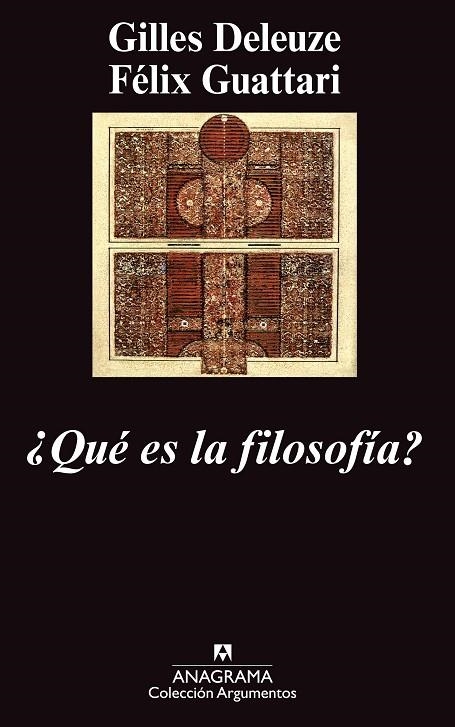 QUE ES LA FILOSOFIA? (ARGUMENTOS 134) | 9788433913647 | DELEUZE, GILLES / GUATTARI, FELIX | Llibreria La Gralla | Llibreria online de Granollers