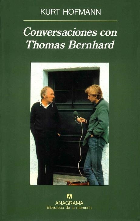 CONVERSACIONES CON THOMAS BERNHARD (BIB. DE LA MEMORIA 4) | 9788433907691 | HOFMAN, KURT | Llibreria La Gralla | Llibreria online de Granollers