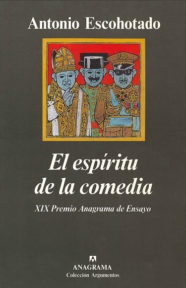 ESPIRITU DE LA COMEDIA | 9788433913487 | ESCOHOTADO, ANTONIO | Llibreria La Gralla | Librería online de Granollers