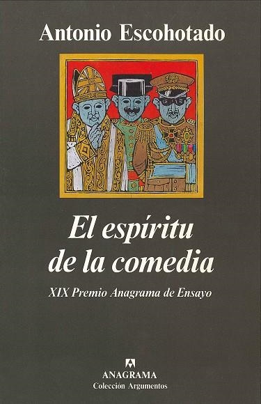 ESPIRITU DE LA COMEDIA | 9788433913487 | ESCOHOTADO, ANTONIO | Llibreria La Gralla | Llibreria online de Granollers