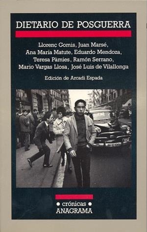 DIETARIO DE POSGUERRA | 9788433925367 | GOMIS, LLORENÇ / MARSÉ, JUAN I ALTRES | Llibreria La Gralla | Llibreria online de Granollers