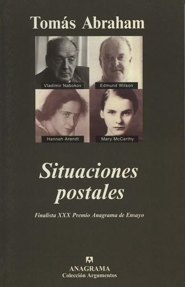 SITUACIONES POSTALES (ARGUMENTOS 288) | 9788433961792 | ABRAHAM, TOMAS | Llibreria La Gralla | Llibreria online de Granollers