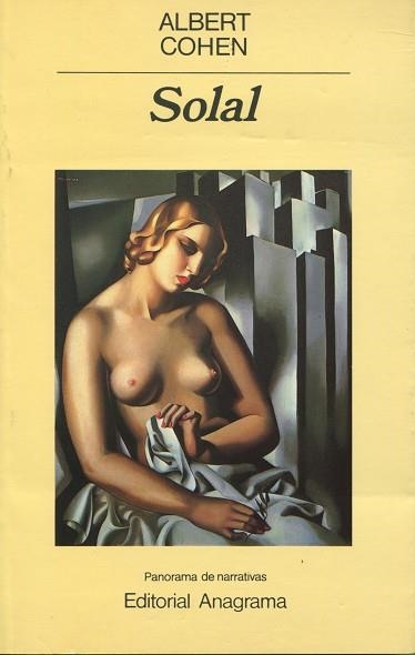 SOLAL | 9788433931306 | COHEN, ALBERT | Llibreria La Gralla | Librería online de Granollers