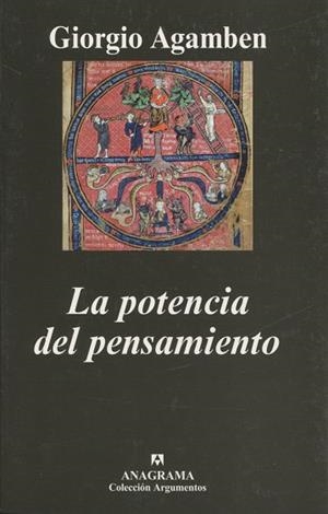 POTENCIA DEL PENSAMIENTO, LA (ARGUMNETOS, 376) | 9788433962713 | AGAMBEN, GIORGIO | Llibreria La Gralla | Llibreria online de Granollers