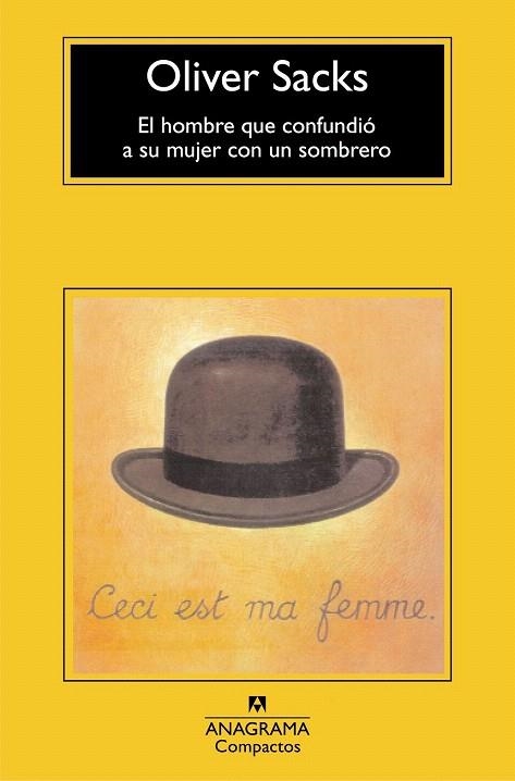 HOMBRE QUE CONFUNDIO A SU MUJER CON UN SOMBRERO (COMPACTOS) | 9788433973382 | SACKS, OLIVER | Llibreria La Gralla | Librería online de Granollers