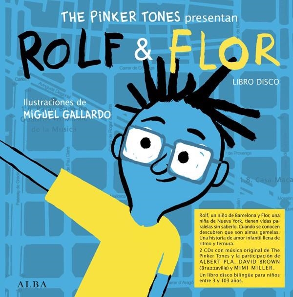 ROLF & FLOR. LIBRO DISCO (BILINGÜE) | 9788484287889 | THE PINKER TONES / GALLARDO, MIGUEL (IL) | Llibreria La Gralla | Librería online de Granollers