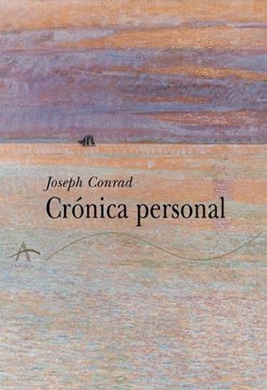 CRONICA PERSONAL | 9788489846227 | CONRAD, JOSPH | Llibreria La Gralla | Librería online de Granollers