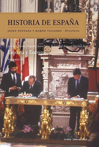 HISTORIA DE ESPAÑA 2. ESPAÑA Y EUROPA | 9788484329206 | GARCIA DELGADO, JOSEP LUIS | Llibreria La Gralla | Llibreria online de Granollers