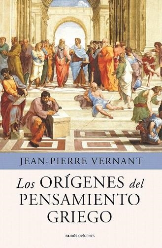 ORIGENES DEL PENSAMIENTO GRIEGO, LOS | 9788449325342 | VERNANT, JEAN-PIERRE | Llibreria La Gralla | Llibreria online de Granollers
