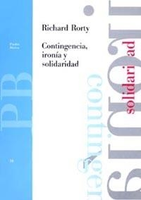 CONTINGENCIA, IRONIA Y SOLIDARIDAD | 9788475096698 | Rorty, Richard | Llibreria La Gralla | Llibreria online de Granollers