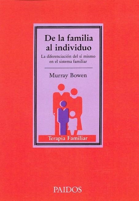 DE LA FAMILIA AL INDIVIDUO DIFERENCIACION DEL SI MISMO EN EL SISTEMA FAMILIAR | 9788475097169 | BOWEN, MURRAY | Llibreria La Gralla | Librería online de Granollers