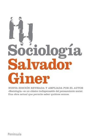 SOCIOLOGÍA | 9788499420004 | GINER, SALVADOR | Llibreria La Gralla | Llibreria online de Granollers