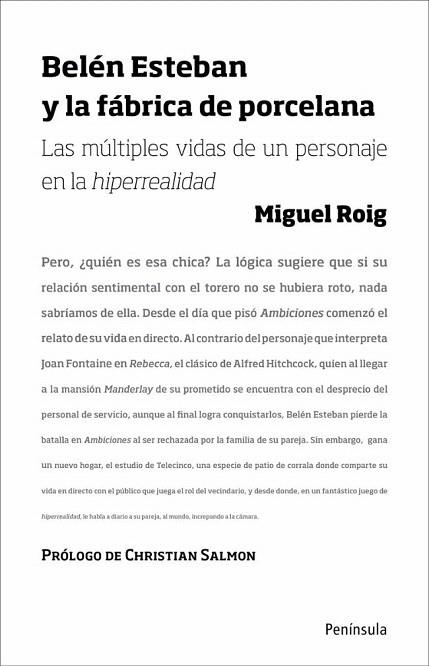 BELÉN ESTEBAN Y LA FÁBRICA DE PORCELANA | 9788499420622 | ROIG, MIGUEL | Llibreria La Gralla | Librería online de Granollers