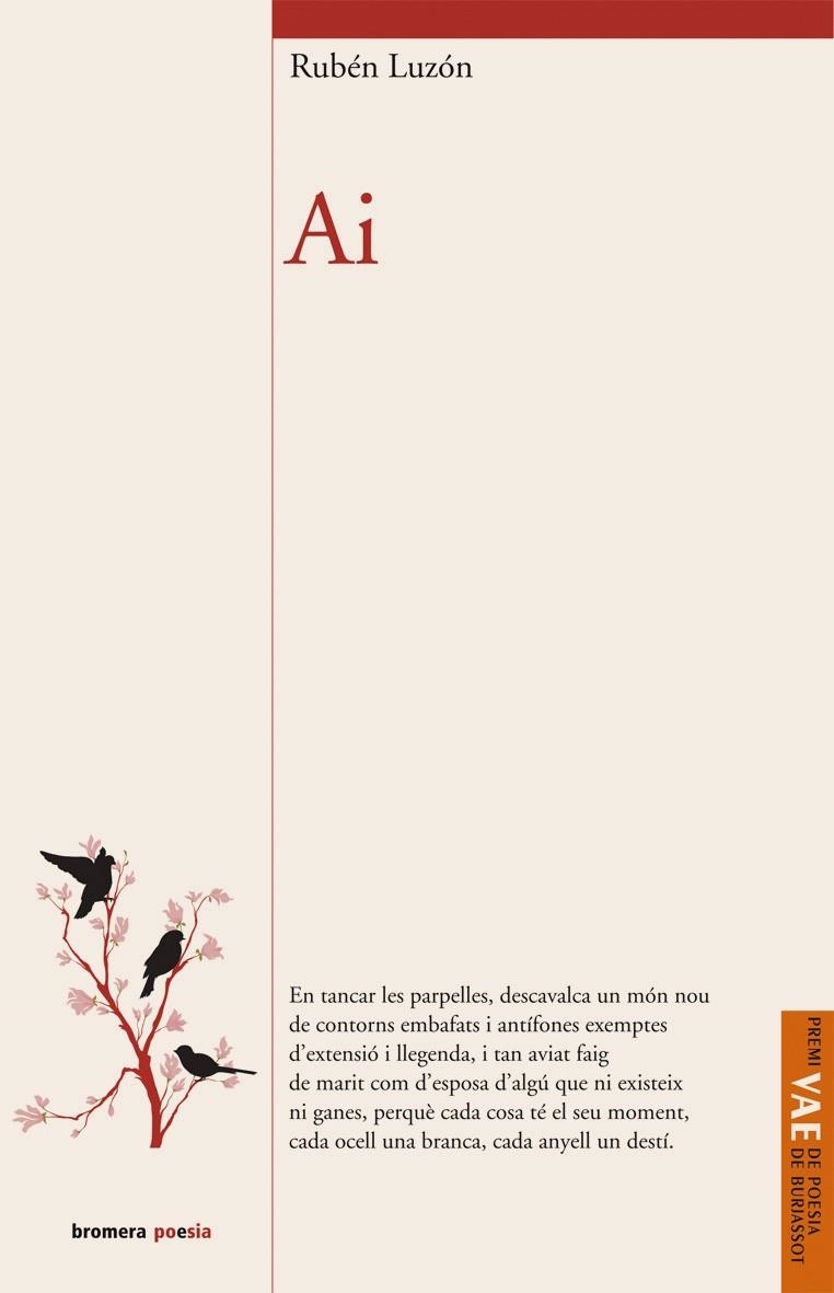 AI | 9788415390527 | LUZÓN, RUBÉN | Llibreria La Gralla | Librería online de Granollers