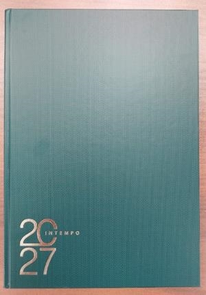 AGENDA 2027 INTEMPO PLATE A5 D/P VERDA | 8029221534080 | TEM7137TX24 | Llibreria La Gralla | Librería online de Granollers