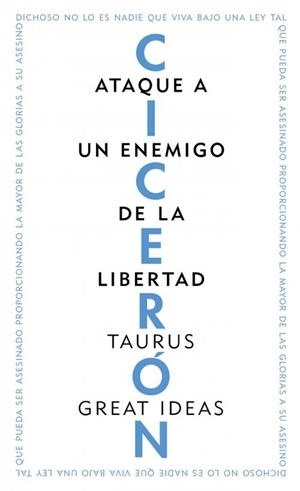 ATAQUE A UN ENEMIGO DE LA LIBERTAD (GREAT IDEAS) | 9788430609253 | CICERÓN | Llibreria La Gralla | Llibreria online de Granollers