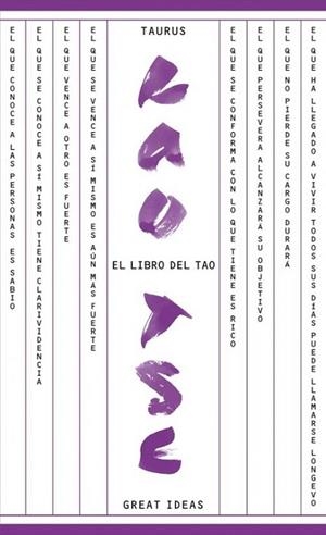 LIBRO DEL TAO, EL | 9788430609307 | TSE, LAO | Llibreria La Gralla | Llibreria online de Granollers