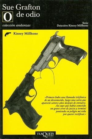 O DE ODIO (ANDANZAS 111) | 9788483101353 | MILLHONE, KINSEY | Llibreria La Gralla | Llibreria online de Granollers