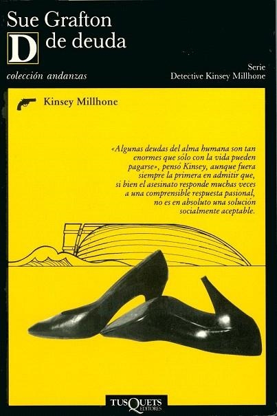 D DE DEUDA | 9788483109021 | GRAFTON, SUE | Llibreria La Gralla | Librería online de Granollers