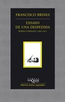 ENSAYO DE UNA DESPEDIDA (POESIA COMPLETA - FABULA 332) | 9788483833537 | BRINES, FRANCISCO | Llibreria La Gralla | Librería online de Granollers