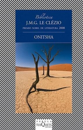 ONITSHA | 9788483834398 | LE CLÉZIO, J.M.G. | Llibreria La Gralla | Librería online de Granollers