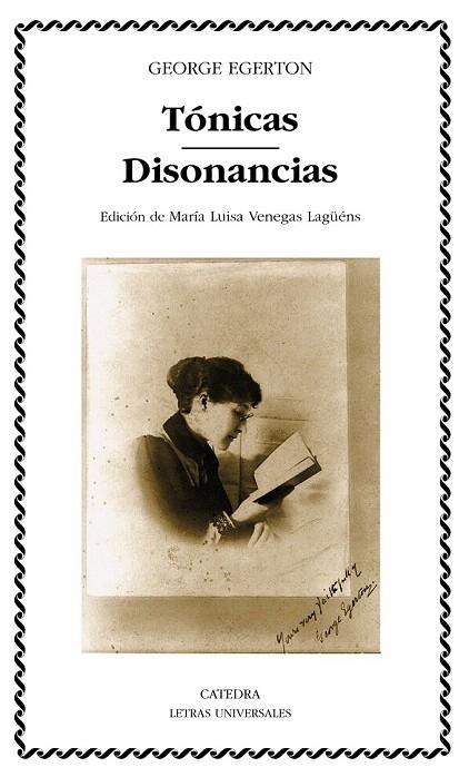 TÓNICAS; DISONANCIAS (LETRAS UNIVERSALES,465) | 9788437630878 | EGERTON, GEORGE | Llibreria La Gralla | Librería online de Granollers