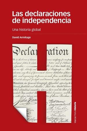 DECLARACIONES DE INDEPENDENCIA, LAS | 9788492820634 | ARMITAGE, DAVID | Llibreria La Gralla | Librería online de Granollers