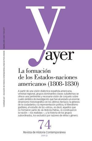 AYER 74. LA FORMACION DE DE LOS ESTADOS | 9788496467965 | AA.VV. | Llibreria La Gralla | Librería online de Granollers