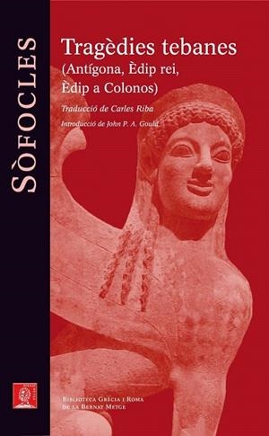 TRAGEDIES TEBANES SOFOCLES | 9788429763331 | SOFOCLES | Llibreria La Gralla | Librería online de Granollers