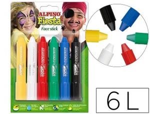 PACK MAQUILLATGE FIESTA FACE STICK | 8413240469773 | ALPDL000014 | Llibreria La Gralla | Llibreria online de Granollers