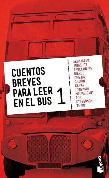 CUENTOS BREVES PARA LEER EN EL BUS 1 (BOOKET RELATOS 1) | 9788408054948 | AA. VV. | Llibreria La Gralla | Llibreria online de Granollers