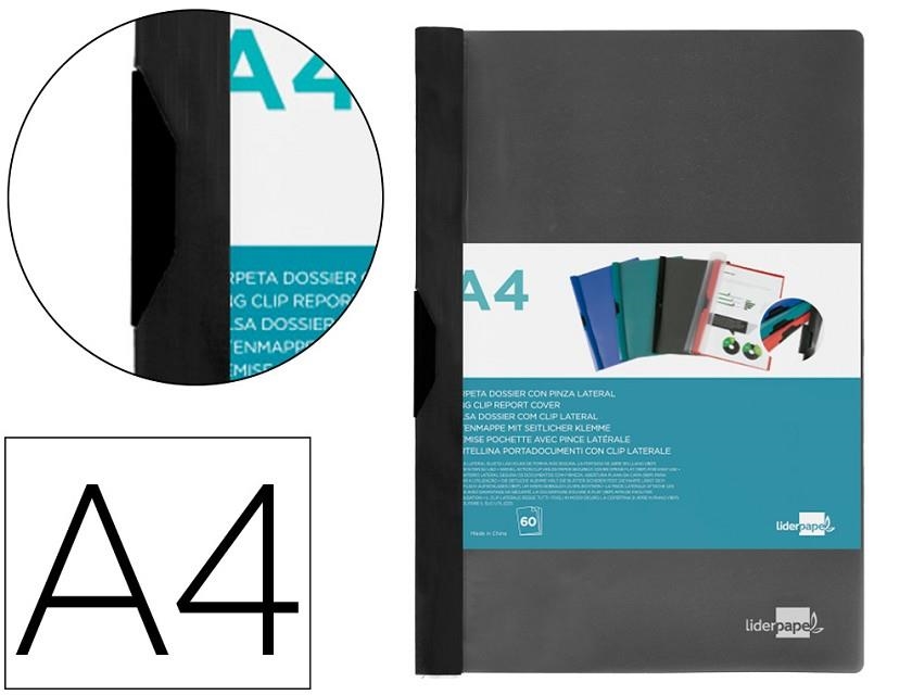 DOSSIER CLIP BEAUTONE 60 FULLS A4 NEGRE | 4710581453251 | BEA4532X | Llibreria La Gralla | Librería online de Granollers
