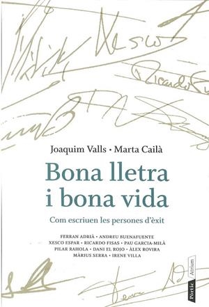 BONA LLETRA I BONA VIDA | 9788498092271 | VALLS, JOAQUIM / CAILÀ, MARTA | Llibreria La Gralla | Librería online de Granollers