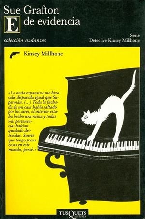 E DE EVIDENCIA (ANDANZAS 111) | 9788472233997 | GRAFTON, SUE | Llibreria La Gralla | Librería online de Granollers